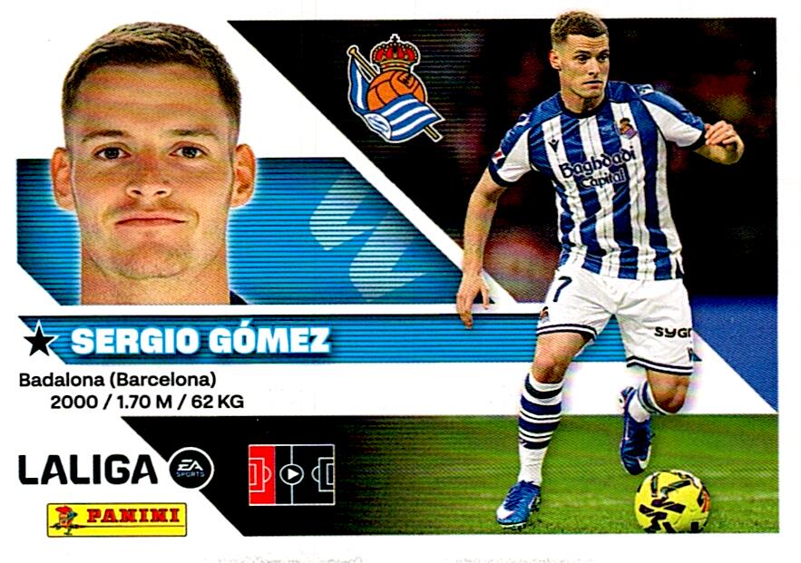 LIGA ESTE 2026/2027  REAL SOCIEDAD SERGIO GÓMEZ Nº8