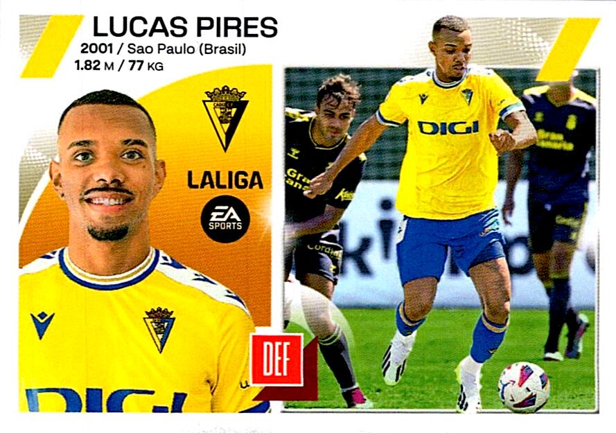 LIGA ESTE 2023/2024 LUCAS PIRES ULTIMO FICHAJE Nº34 TERCERA EDICION