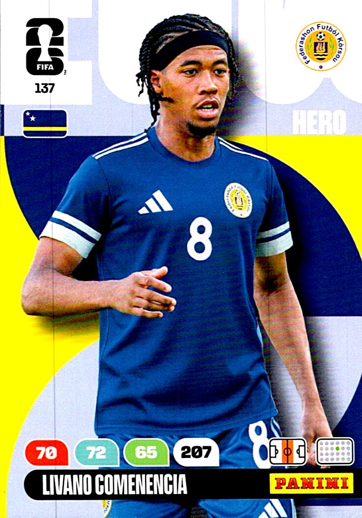 ADRENALYN WORLD CUP 2026 LIVANO COMENENCIA CURACAO Nº137
