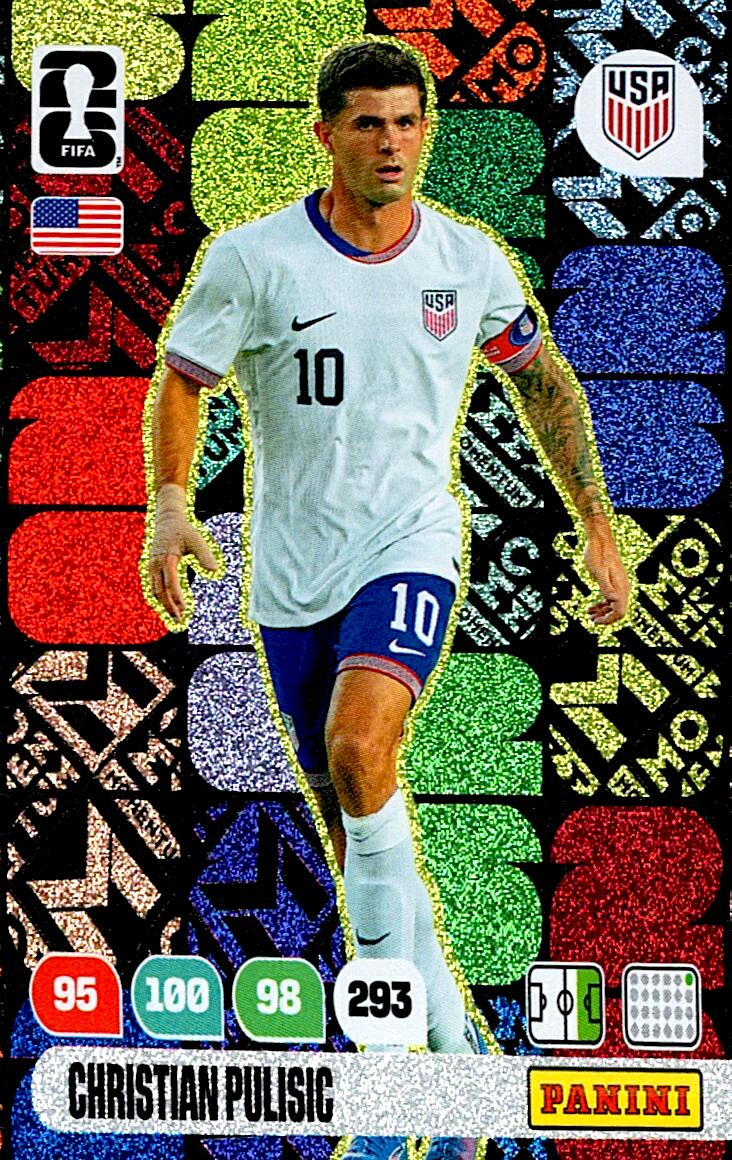 ADRENALYN WORLD CUP 2026 CHRISTIAN PULISIC MOMENTUM