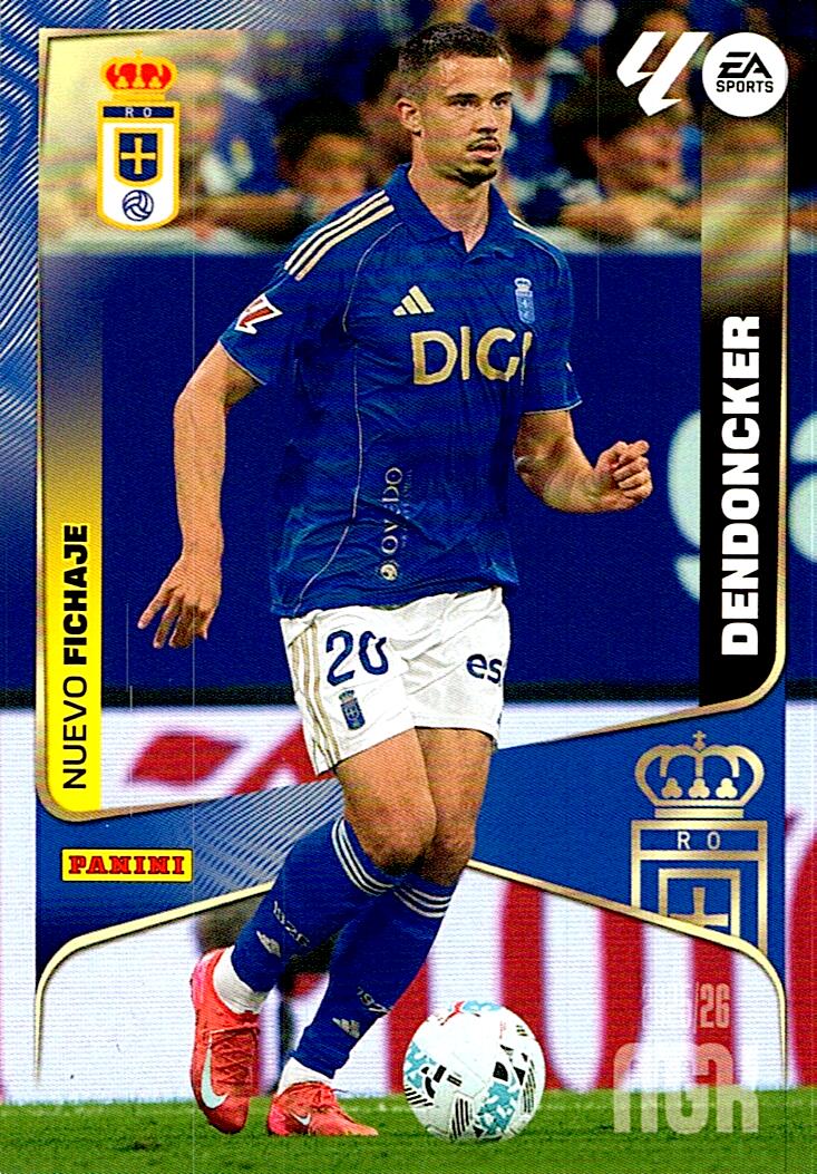 MEGACRACKS 2025/2026 DENDONCKER ULTIMO FICHAJE Nº490 TERCERA EDICION