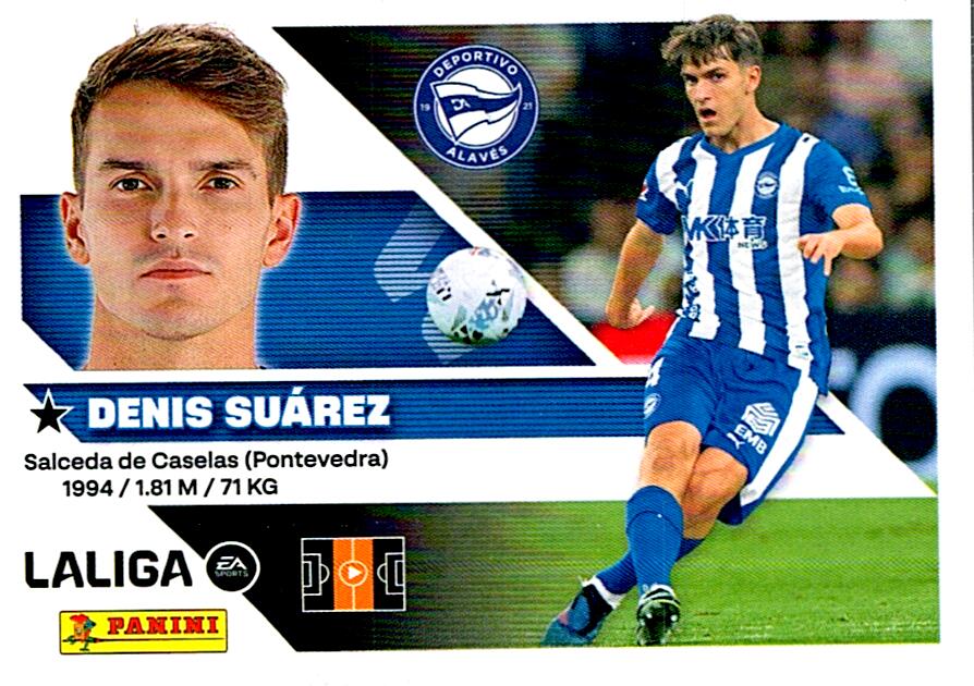 LIGA ESTE 2026/2027 DENIS SUAREZ CD ALAVES Nº16