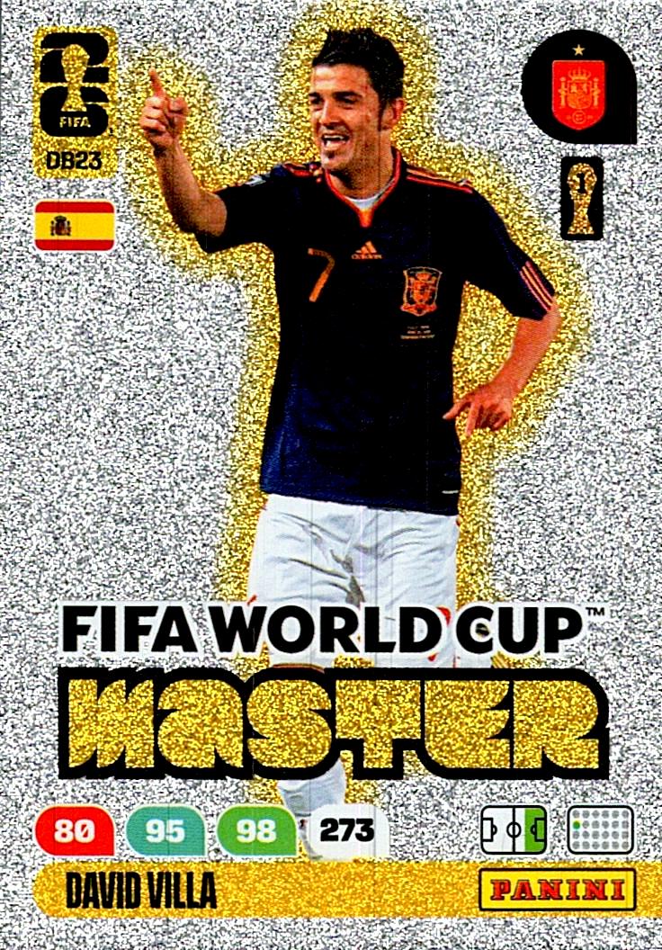 ADRENALYN WORLD CUP 2026 DAVID VILLA NºDB23