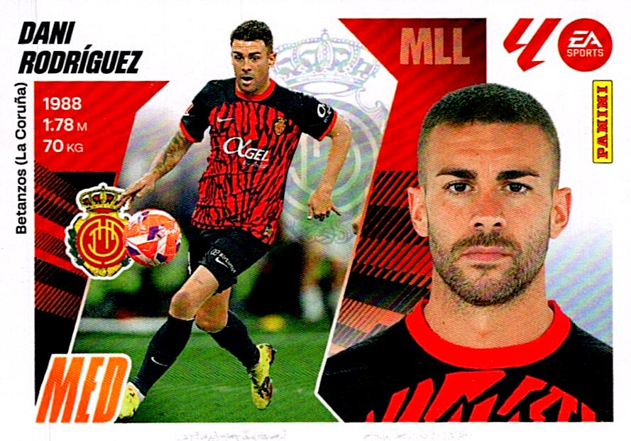 LIGA ESTE 2025/2026 RCD MALLORCA DANI RODRIGUEZ Nº15