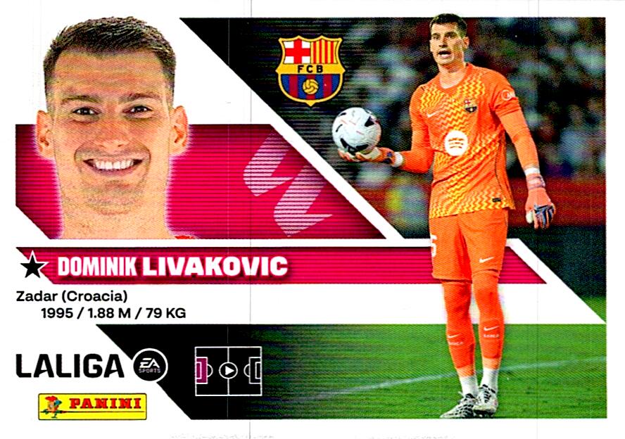 LIGA ESTE 2026/2027 DOMINIK LIVAKOVIC FICHAJE Nº55 CUARTA EDICION