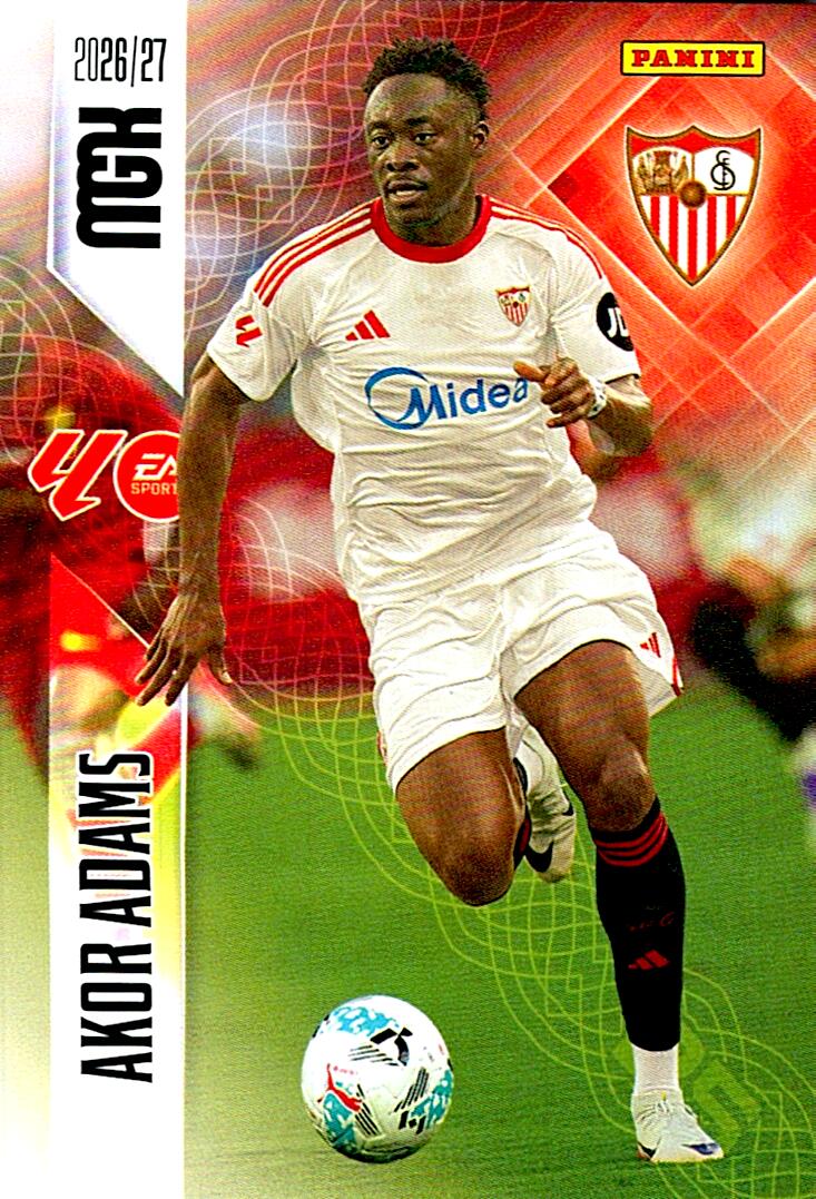 MEGACRACKS 2026/2027 AKOR ADAMS SEVILLA FC Nº341