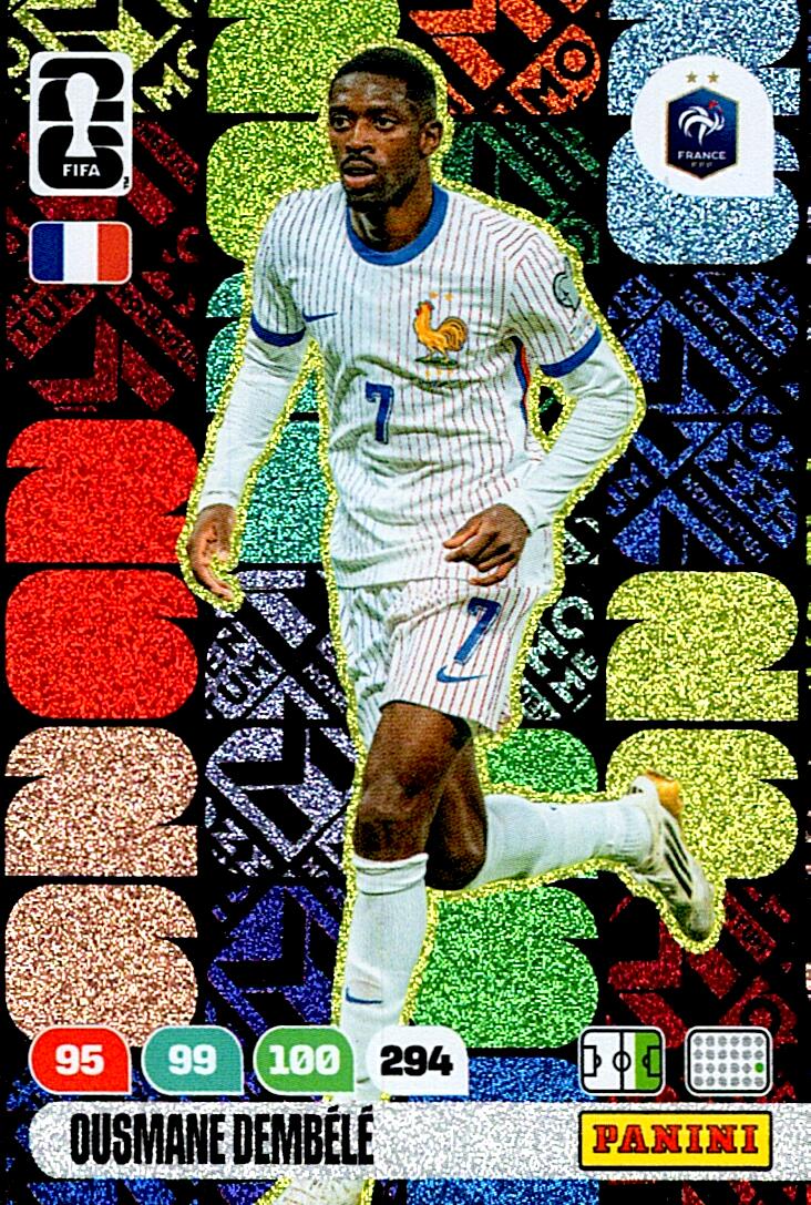 ADRENALYN WORLD CUP 2026 OUSMANE DEMBELE MOMENTUM