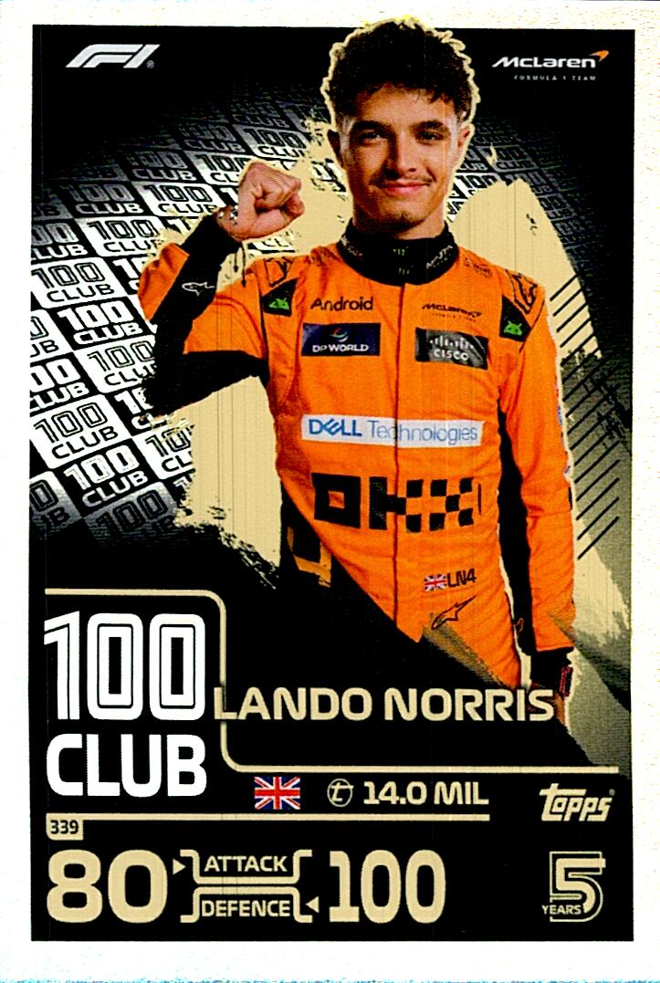 TOPPS TURBO ATTAX 2024 Nº339
