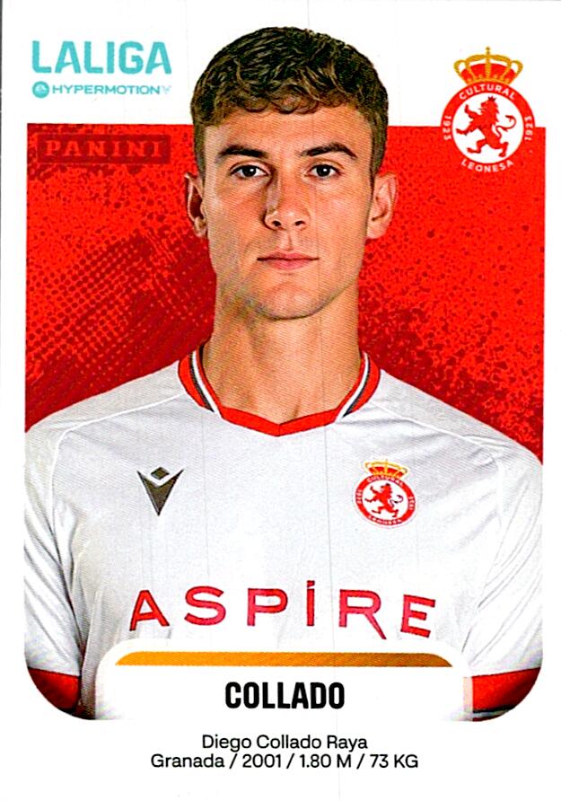 LALIGA HYPERMOTION 2025-26 COLLADO CULTURAL LEONESA Nº168B