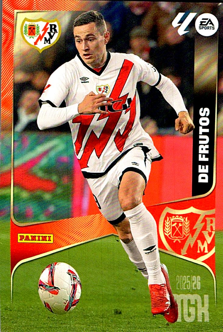 MEGACRACKS 2025/2026 DE FRUTOS RAYO VALLECANO Nº303