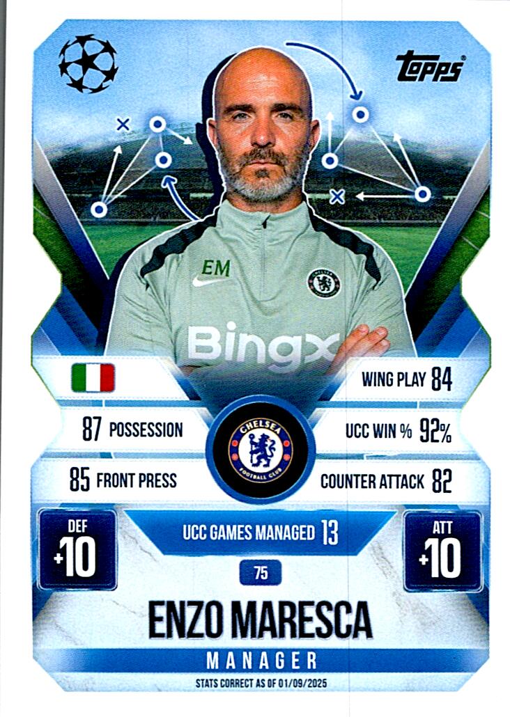 TOPPS MATCH ATTAX EXTRA 2025/26 ENZO MARESCO Nº75