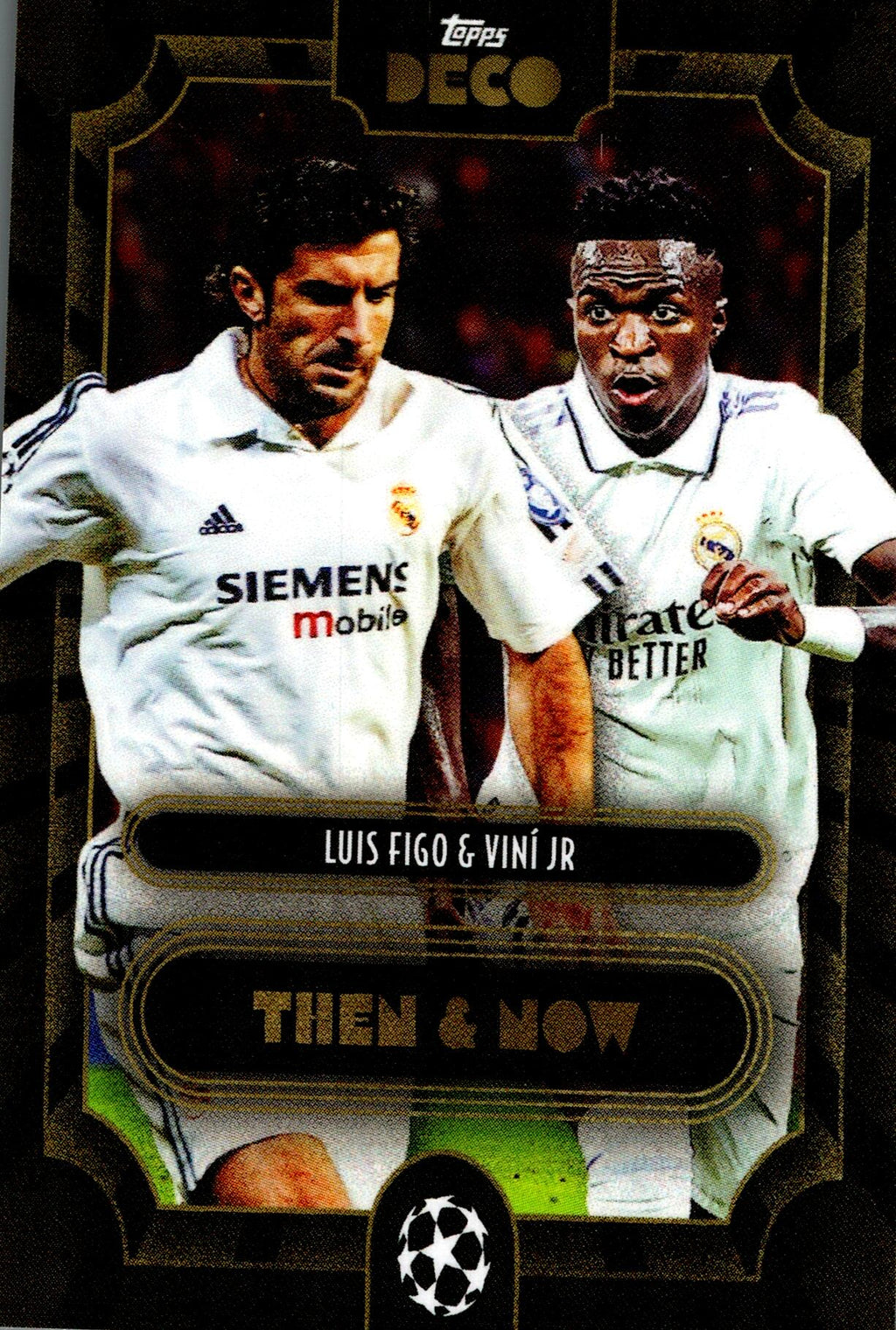 TOPPS DECO UCL 2021/2022 LUIS FIGO & VINI JR