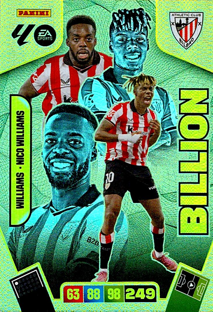 ADRENALYN LA LIGA 2025/2026 WILLIAMS - NICO WILLIAMS BILLION