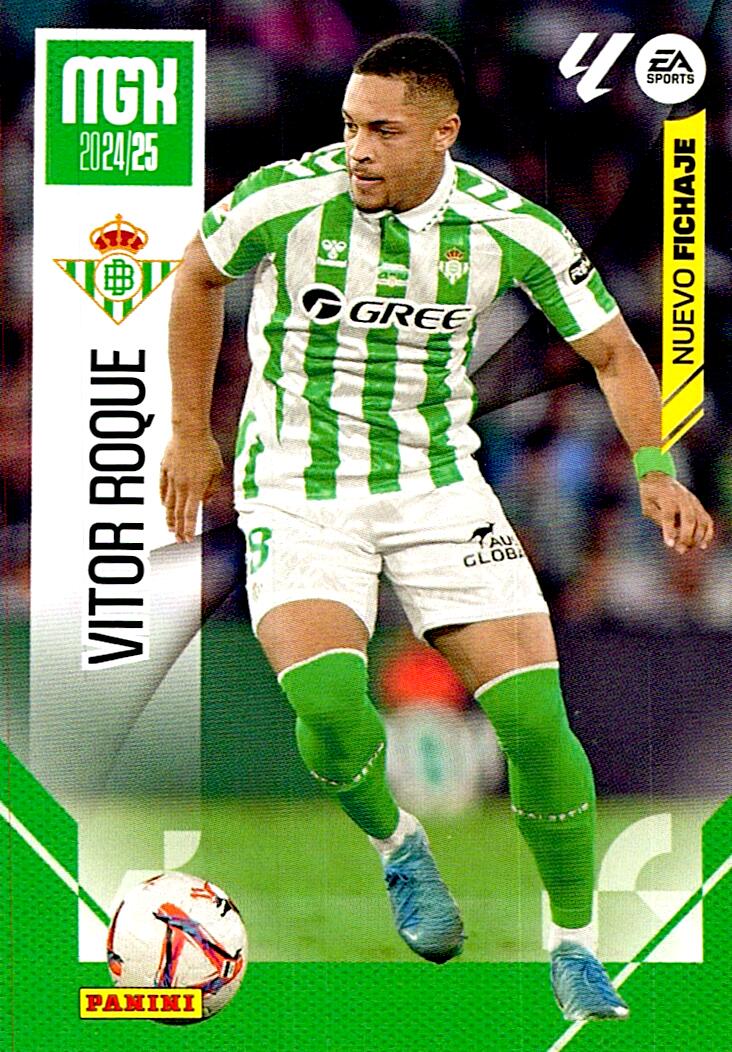 MEGACRACKS 2024/2025 VITOR ROQUE NUEVO FICHAJE Nº474 TERCERA EDICION