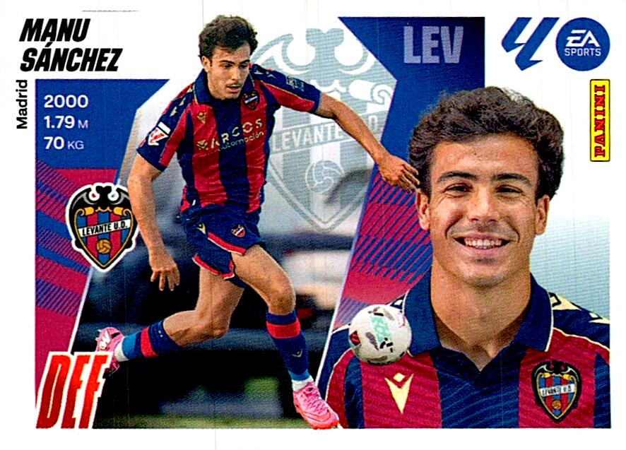 LIGA ESTE 2025/2026 MANU SANCHEZ COLOCA Nº11 BIS TERCERA EDICION