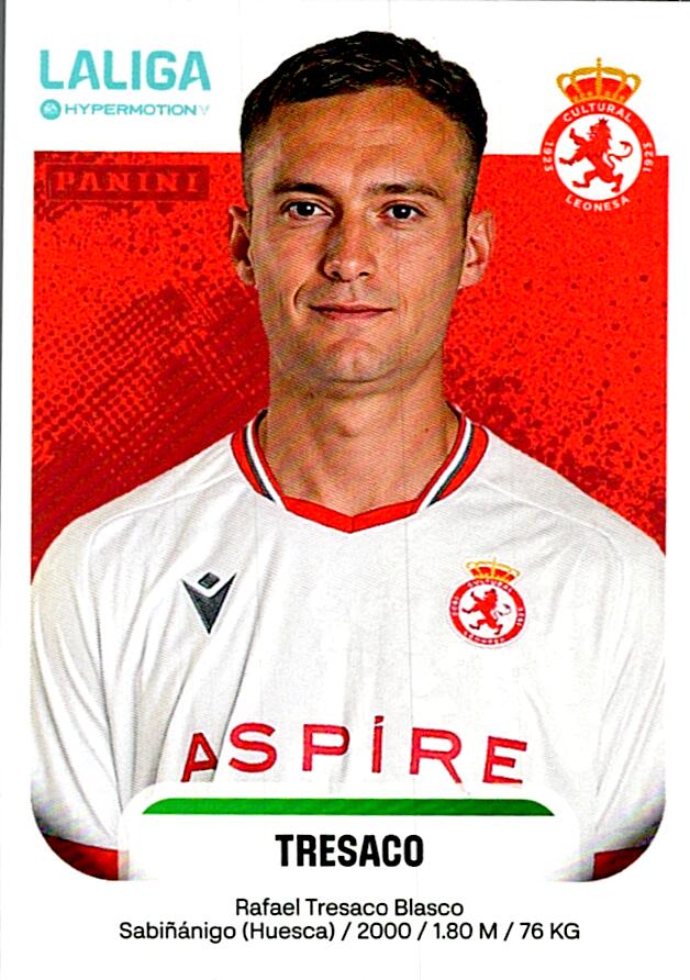 LALIGA HYPERMOTION 2025-26 TRESACO CULTURAL LEONESA Nº169