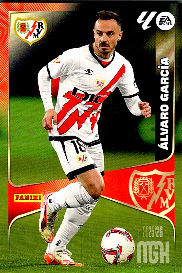 MEGACRACKS 2025/2026 ALVARO GARCIA RAYO VALLECANO Nº304