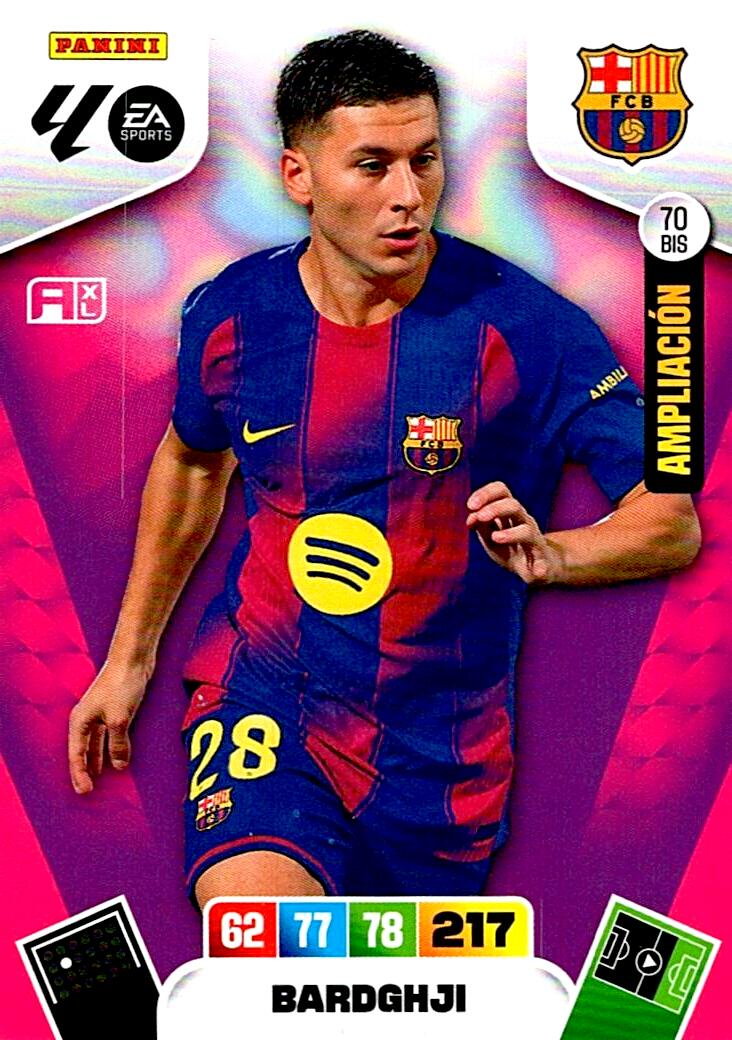 ADRENALYN LA LIGA 2025/2026 BARDGHJI AMPLIACION Nº70BIS
