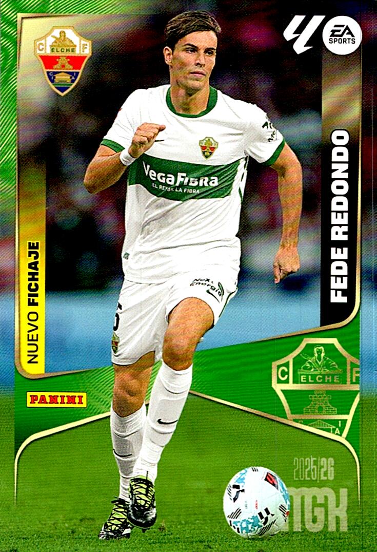 MEGACRACKS 2025/2026 FEDE REDONDO ULTIMO FICHAJE Nº492 TERCERA EDICION