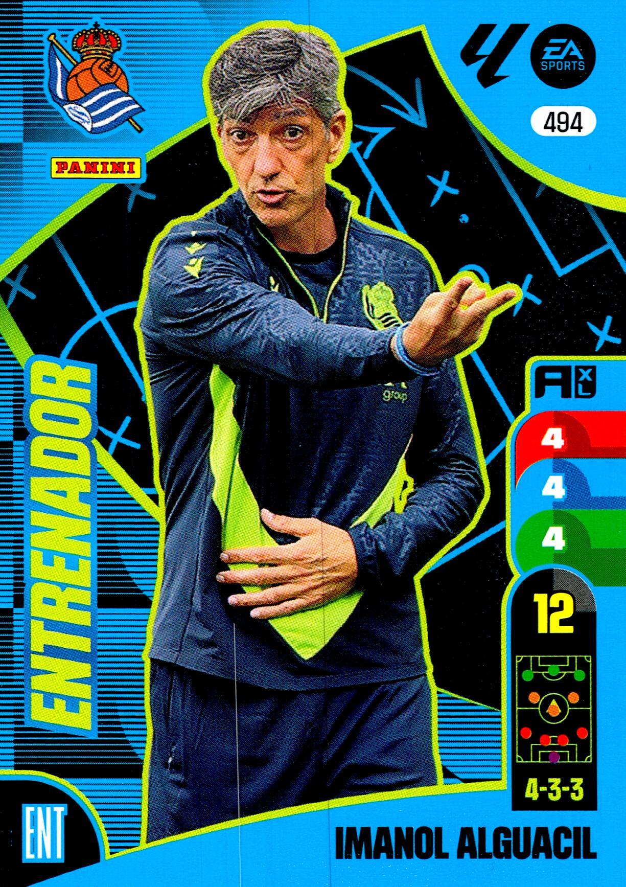 ADRENALYN XL LA LIGA 2024/2025 ENTRENADORES (ACTUALIZACION)