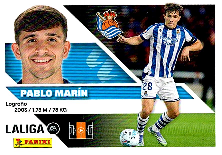 LIGA ESTE 2026/2027  REAL SOCIEDAD PABLO MARÍN Nº11