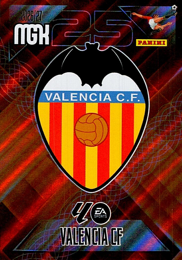 MEGACRACKS 2026/2027 ESCUDO VALENCIA CF Nº343