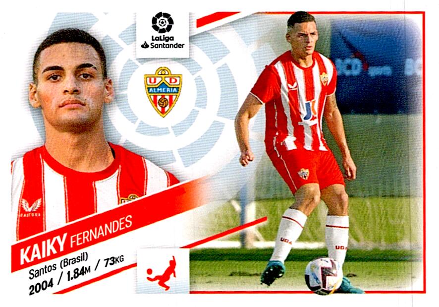 Cromo Liga Este 2022/2023 KAIKY ULTIMO FICHAJE Nº19 SEGUNDA EDICION
