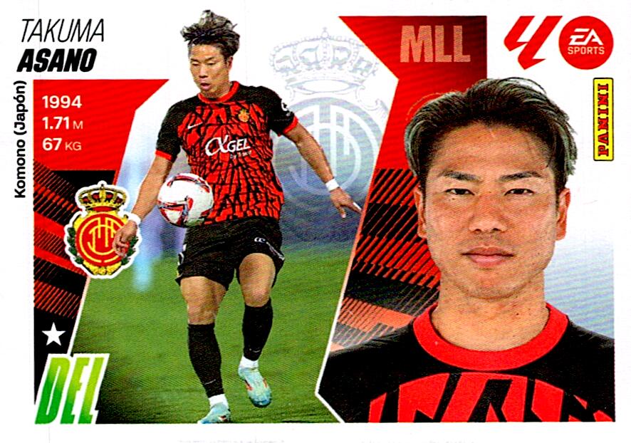 LIGA ESTE 2025/2026 RCD MALLORCA ASANO Nº18