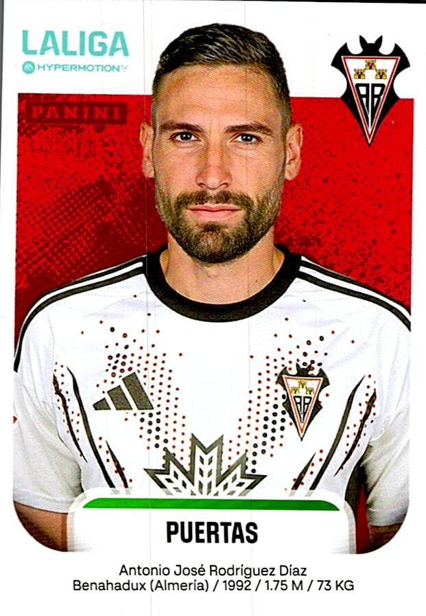 LALIGA HYPERMOTION 2025-26 PUERTAS ALBACETE Nº16