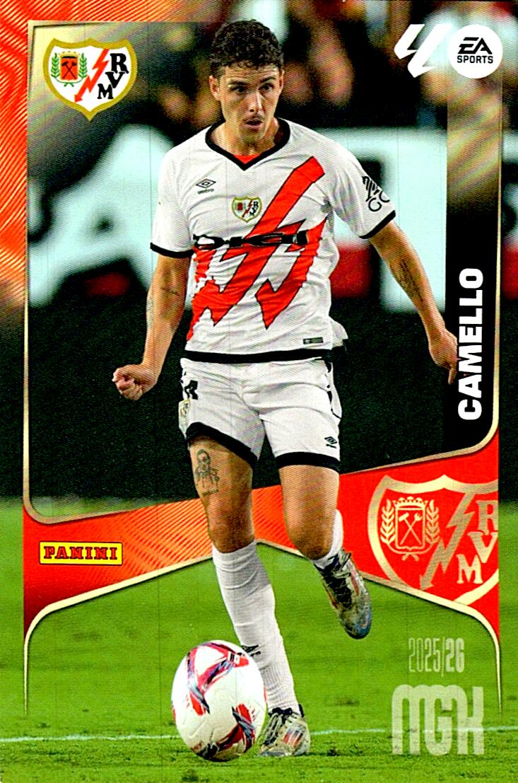 MEGACRACKS 2025/2026 CAMELLO RAYO VALLECANO Nº305