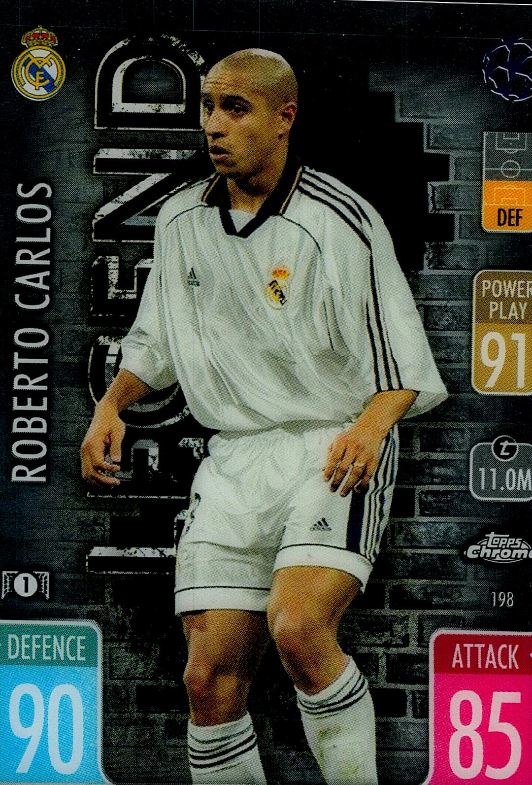 TOPPS MATCH ATTAX 2021/2022 ROBERTO CARLOS Nº198
