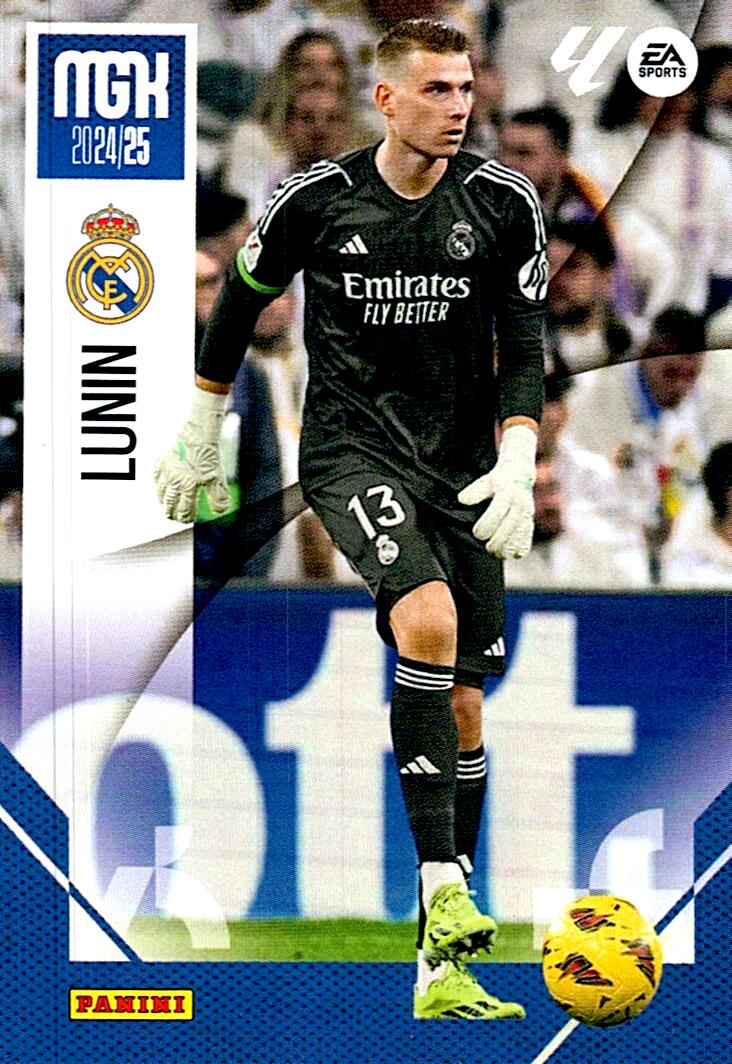Megacracks 2024/2025 LUNIN Real Madrid Nº 219