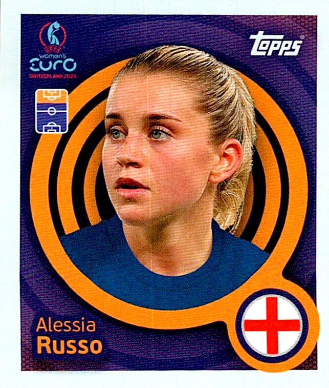 TOPPS WOMEN´S EURO SWITZERLAND 2025 ALESSIA RUSSO Nº253