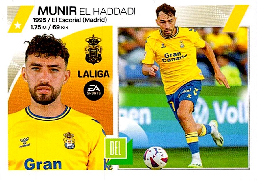 LIGA ESTE 2023/2024 MUNIR ULTIMO FICHAJE Nº37 TERCERA EDICION