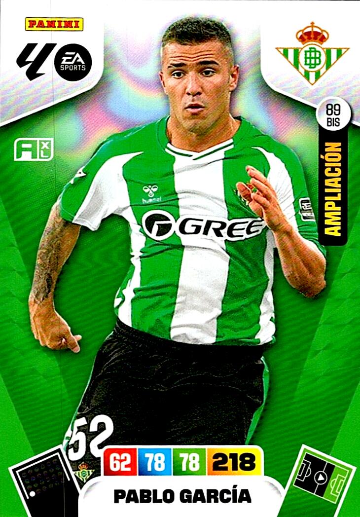 ADRENALYN LA LIGA 2025/2026 PABLO GARCIA AMPLIACION Nº89BIS