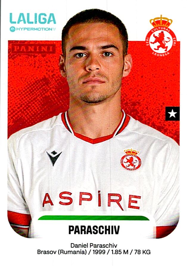 LALIGA HYPERMOTION 2025-26 PARASCHIV CULTURAL LEONESA Nº170