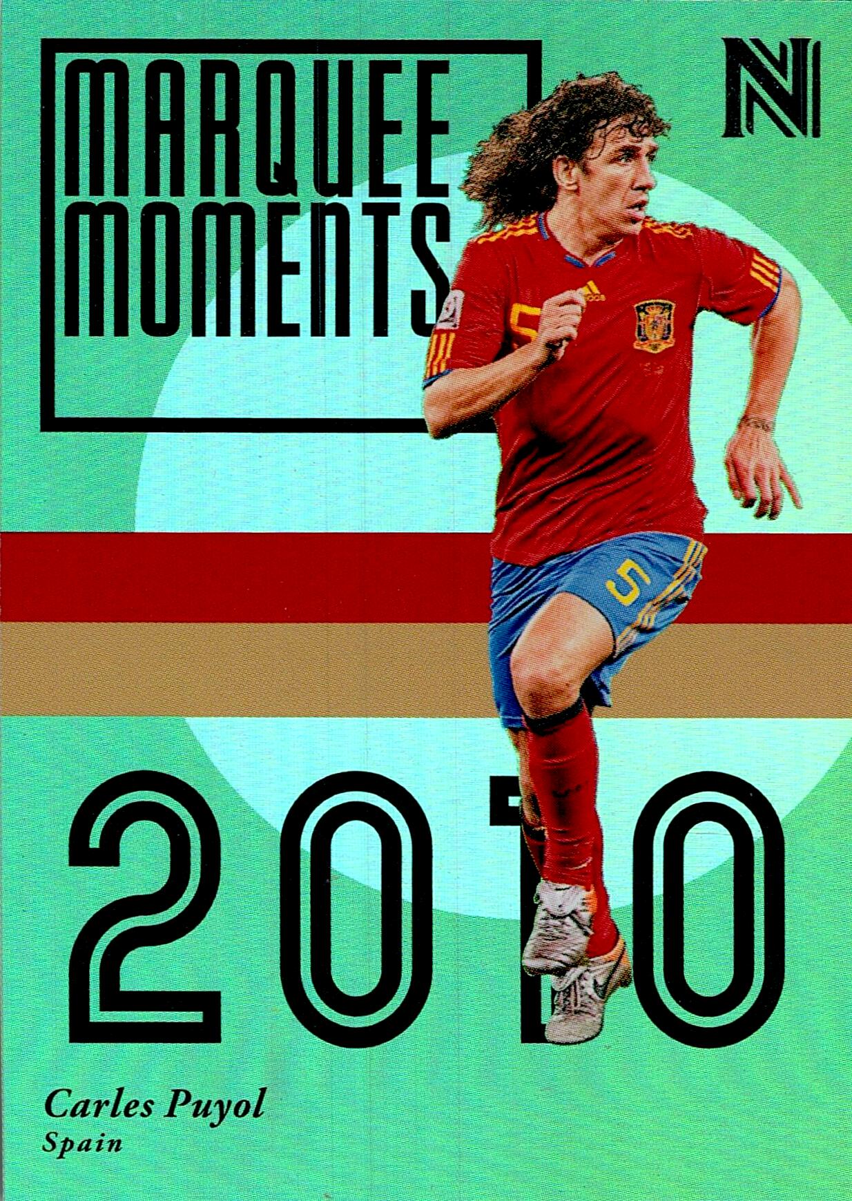 PANINI NOBILITY 2016/2017 CARLES PUYOL MARQUEE MOMENTS Nº7