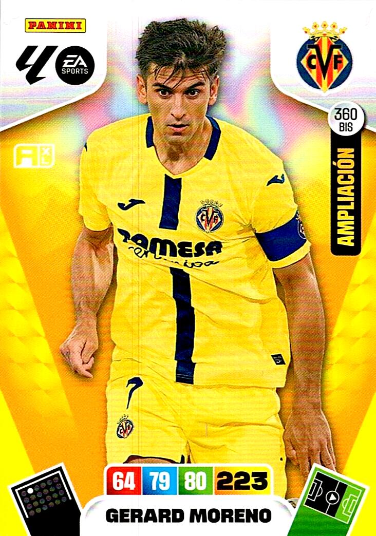 ADRENALYN LA LIGA 2025/2026 GERARD MORENO AMPLIACION Nº360BIS