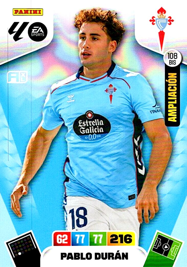 ADRENALYN LA LIGA 2025/2026 PABLO DURAN AMPLIACION Nº108BIS