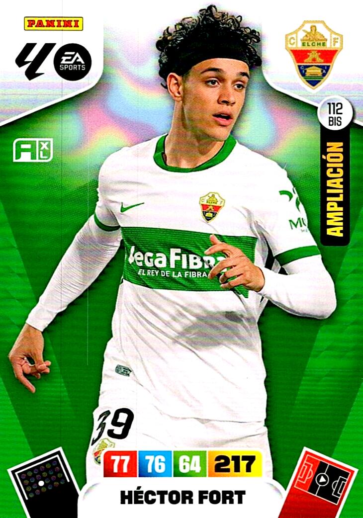 ADRENALYN LA LIGA 2025/2026 HECTOR FORT AMPLIACION Nº112BIS