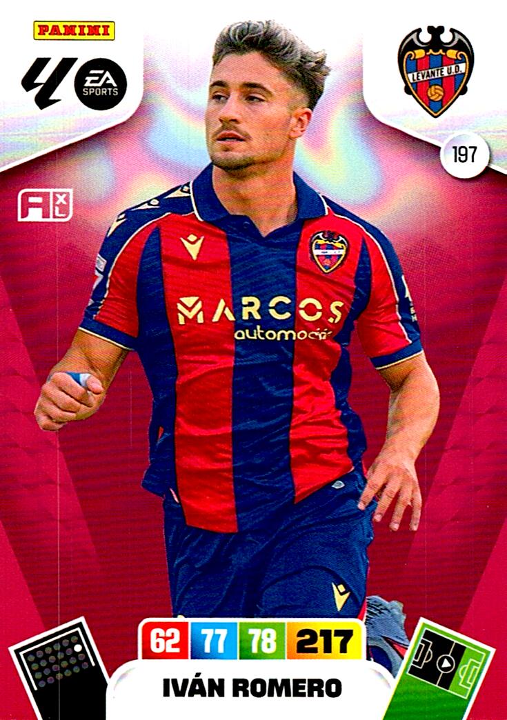 ADRENALYN LA LIGA 2025/2026 IVAN ROMERO LEVANTE UD Nº197
