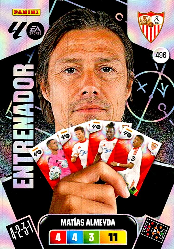 ADRENALYN LA LIGA 2025/2026 MATIAL ALMEIDA ENTRENADOR Nº496