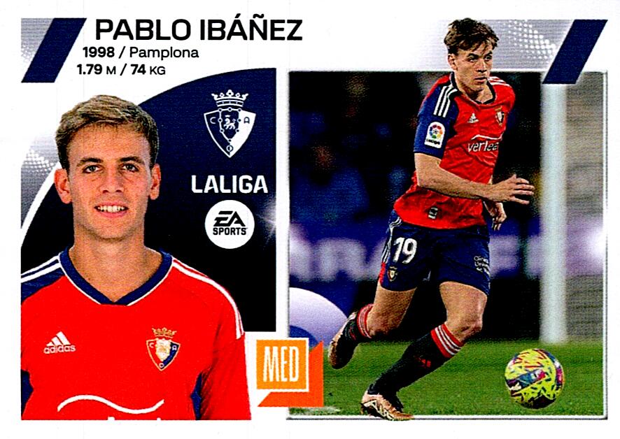 LIGA ESTE 2023/24 PABLO IBAÑEZ CA OSASUNA 13B