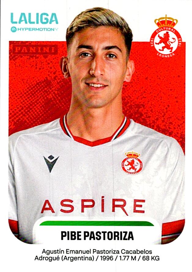 LALIGA HYPERMOTION 2025-26 PIBE PASTORIZA CULTURAL LEONESA Nº171