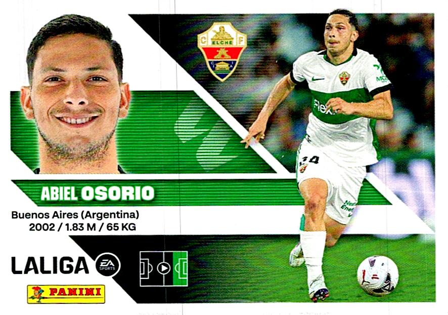LIGA ESTE 2026/2027 ABIEL OSORIO FICHAJE Nº58 CUARTA EDICION