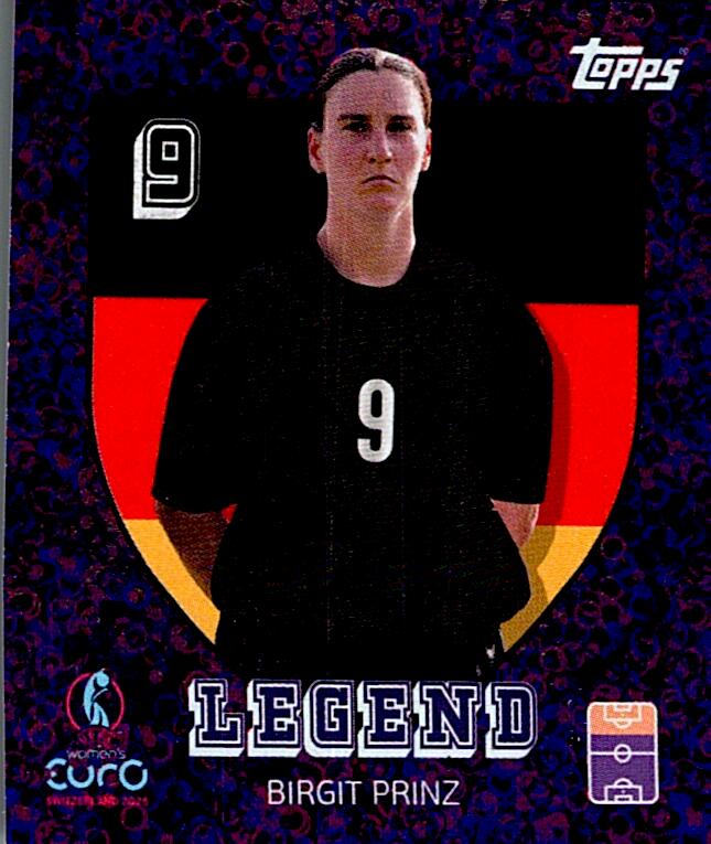 TOPPS WOMEN´S EURO SWITZERLAND 2025 BIRGIT PRINZ Nº302
