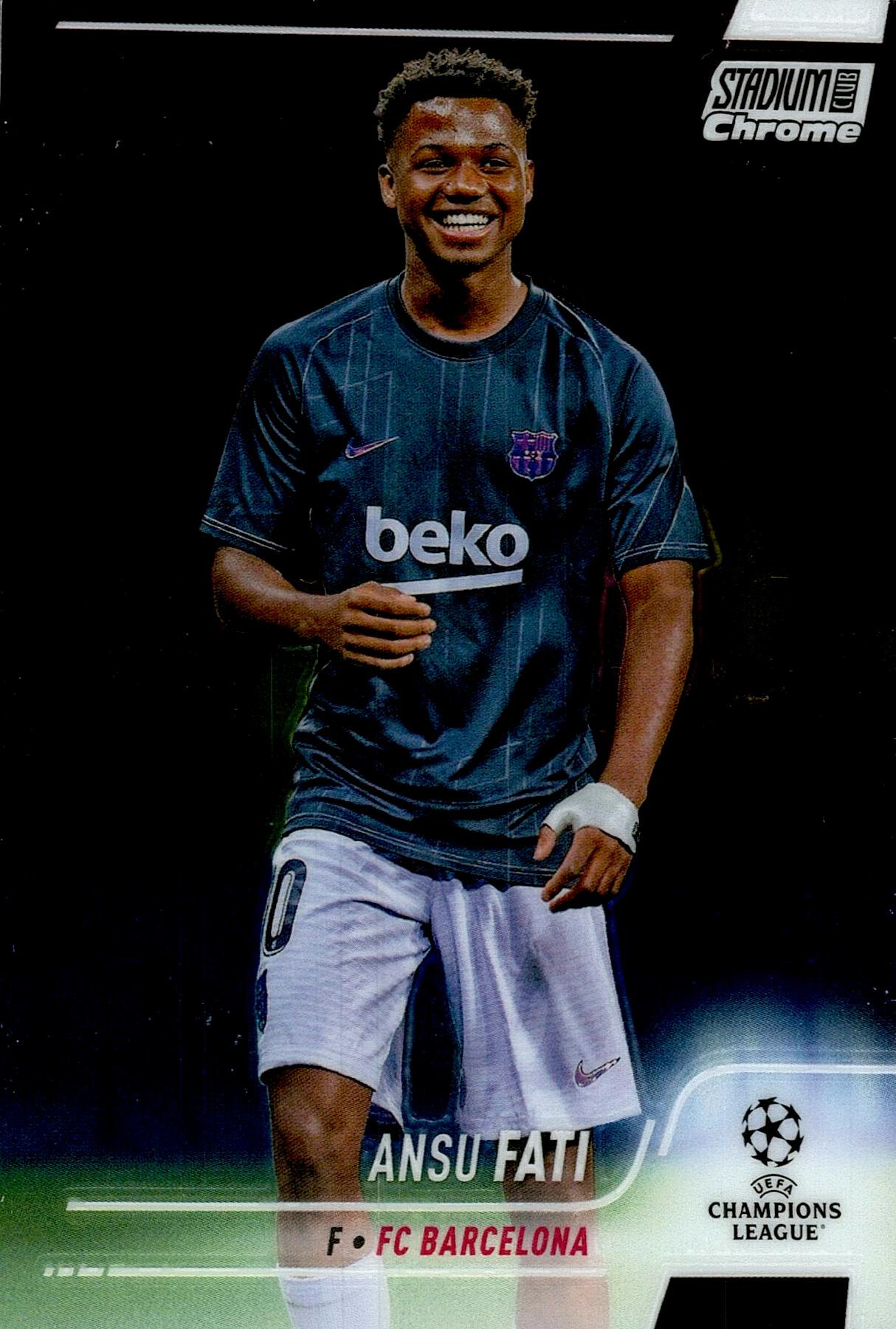 TOPPS STADIUM CHROME 2021/2022 ANSU FATI Nº73