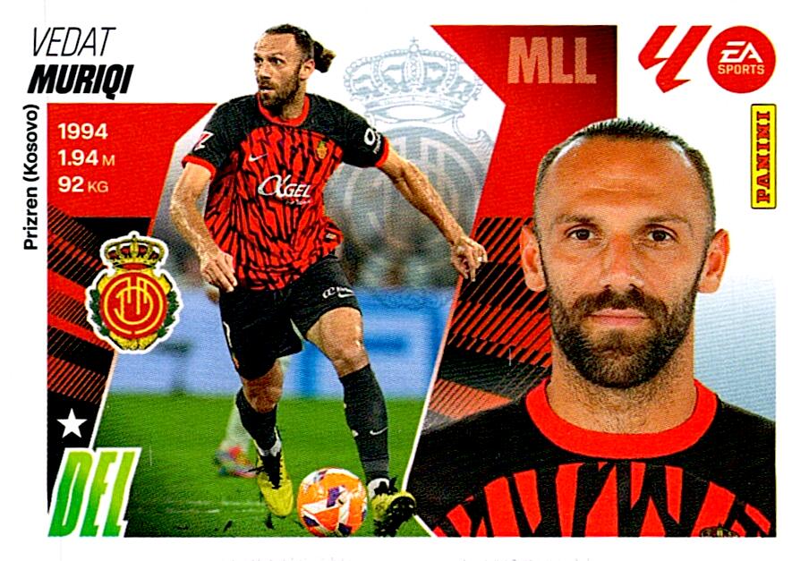 LIGA ESTE 2025/2026 RCD MALLORCA MURIQI Nº19
