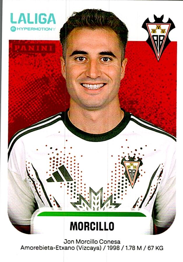 LALIGA HYPERMOTION 2025-26 MORCILLO ALBACETE Nº17