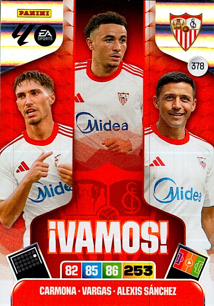 ADRENALYN LA LIGA 2025/2026 SEVILLA FC ¡VAMOS! Nº378